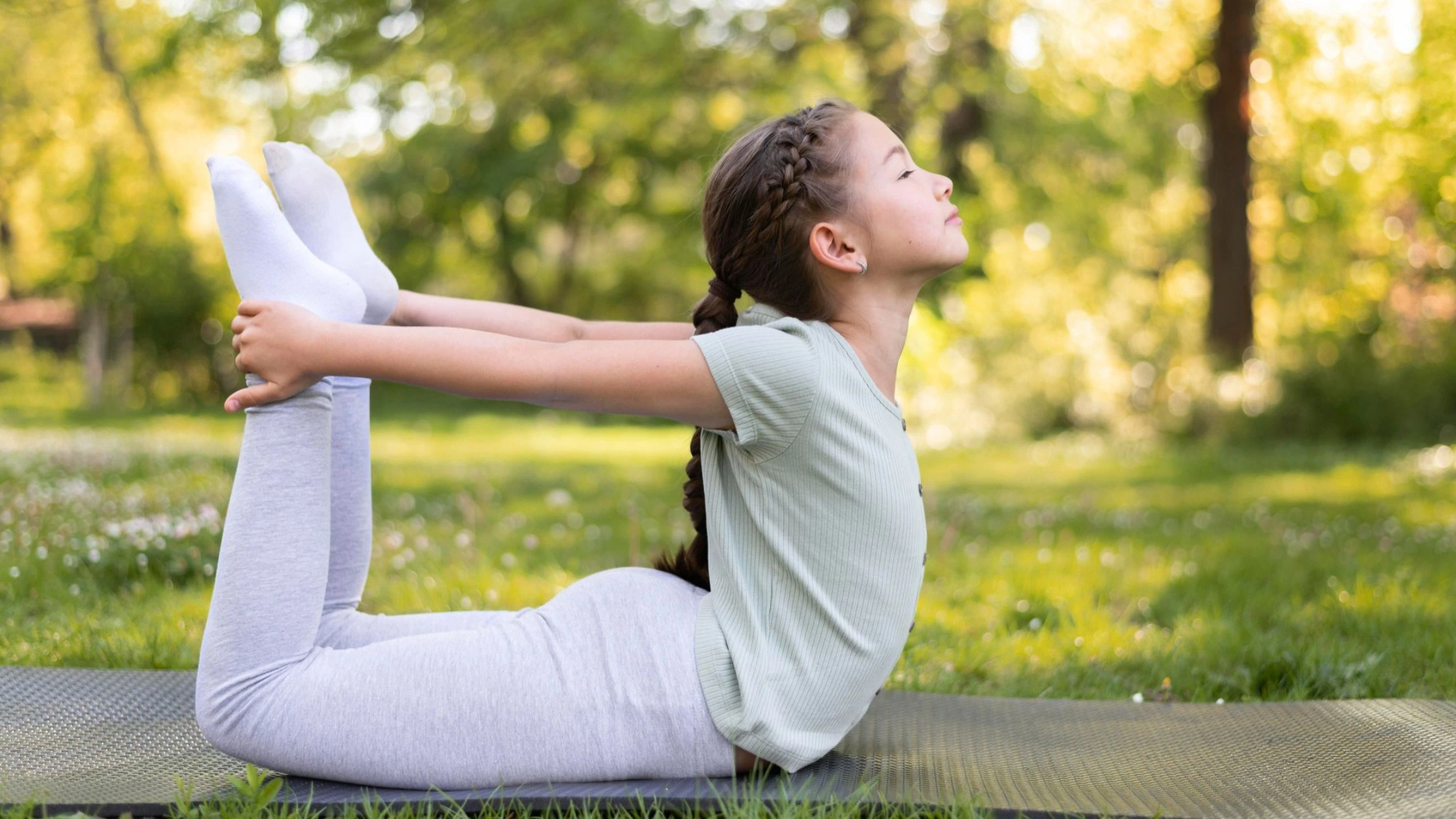 Physical Development in kids with yoga