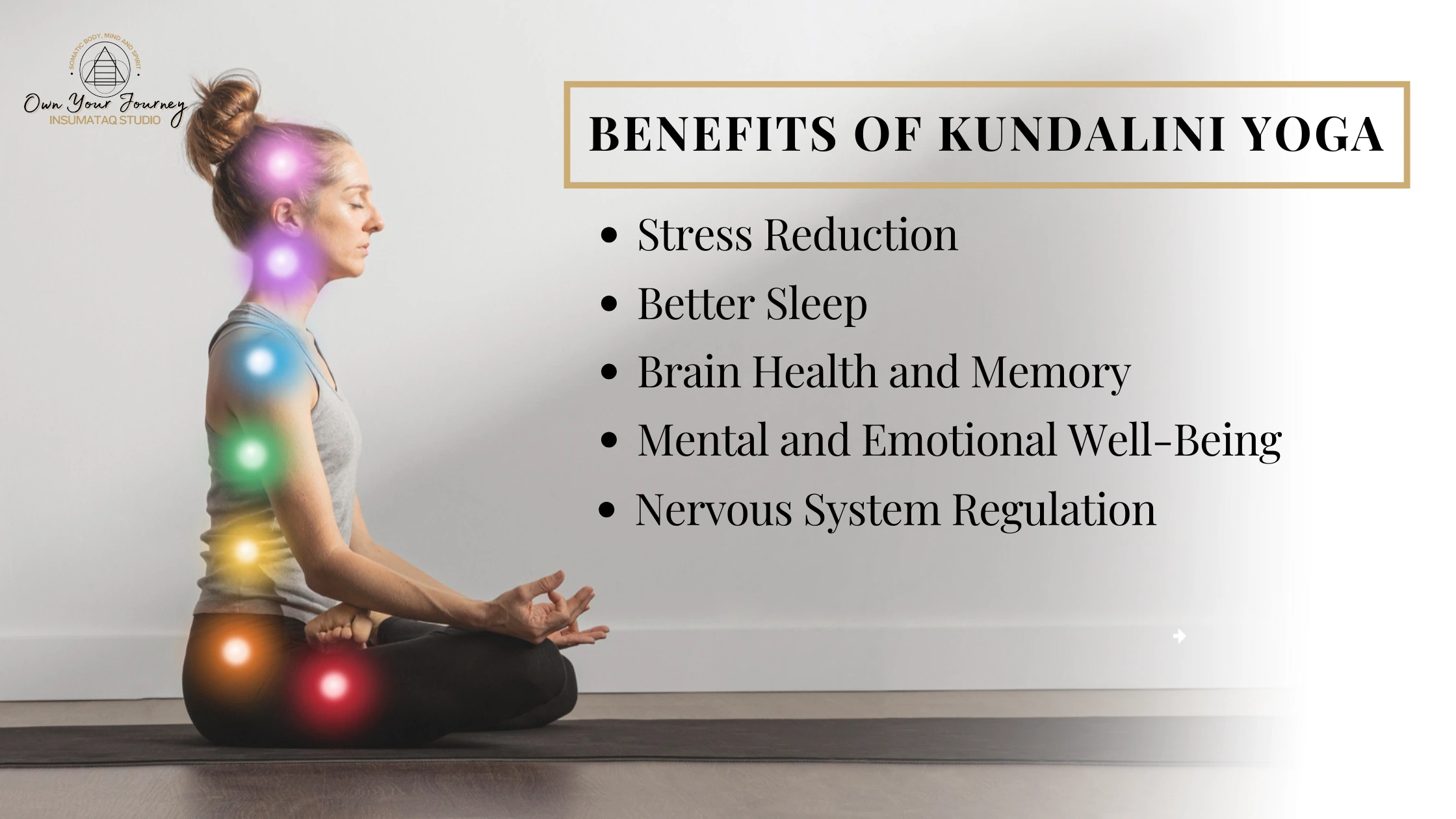 Benefits of Kundalini Yoga at Insumataq Studio