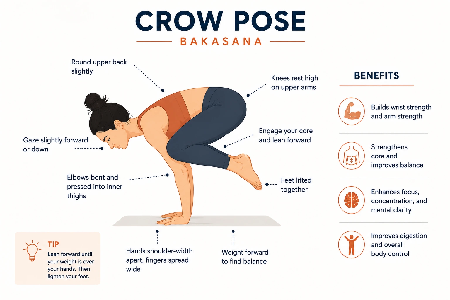 Crow Pose