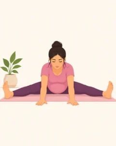 Upavistha Konasana (Wide Angle Seated Forward Bend)
