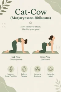 Cat-Cow (Marjaryasana-Bitilasana)